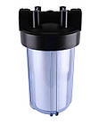 Фільтр-колба прозора ! поліпропіленовий картридж Bіоsystems SL10TS-BB Big Blue 10", 1" | 000015725, фото 2