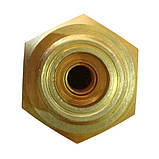 Перехідник балонний - адаптер: гайка G3/4 - штуцер W21,8, фото 4