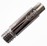 Наконечник нікельований M6 Ф0,8/6,0/25 E-Cu-Ni (140.0061), фото 3