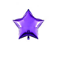 Воздушный шар Маленькая звезда 5 дюйм фиолетовый