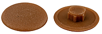Крышки-заглушки для конфирматов (цвет - дуб) D12 Marcopol