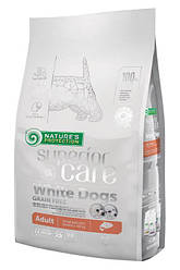 NP Superior White Dogs Adult Small Breeds для собак білого окрасу з лососем 1,5кг