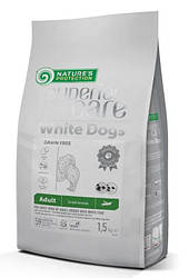 NP Superior White dogs Adult Small Breeds для собак білого окрасу з комахами, 1,5кг