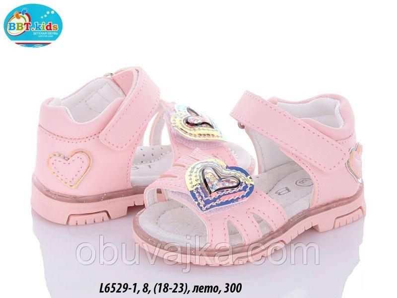 Літнє взуття оптом Босоніжки для дівчинки від виробника BBT (рр 18-23)