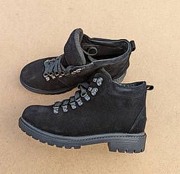 STTOPA Деми Размер 39-25,5 см. Черевики з натуральної шкіри шкіряні. 192-3641 Чорні