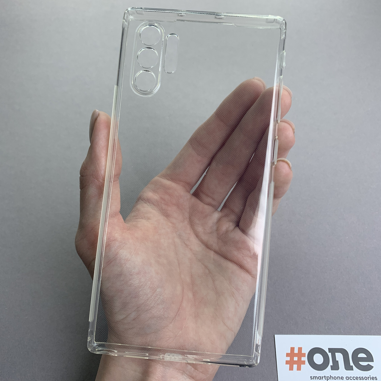 Чохол для Samsung Galaxy Note 10 Pro силіконовий чохол із заглушками на самсунг нот 10 про прозорий thn