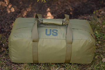 Туристична сумка, баул us 65л - компактний, водонепроникний  Оліва