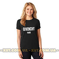 Женская футболка приталенная Givenchy Givenchy Чёрная
