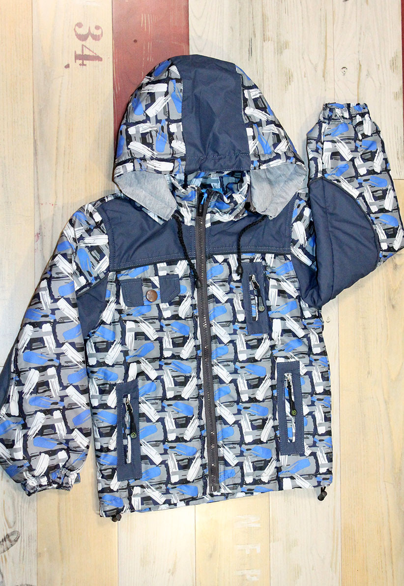 Дитяча куртка вітровка для хлопчика "Спорт", фото 1