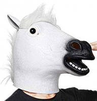 Маска коняки біла