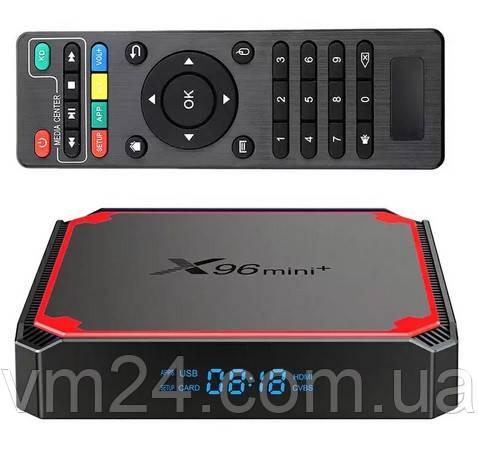 Смарт ТВ-Приставка X96 mini Plus 2/16  Android медіаплеєр Android TV box. IPTV Android