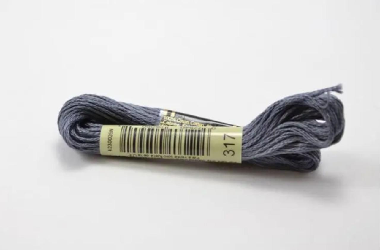 Нитки Муліне для вишивки 317