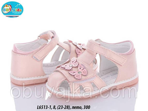 Літнє взуття оптом Босоніжки для дівчинки від виробника BBT (рр 23-28), фото 2