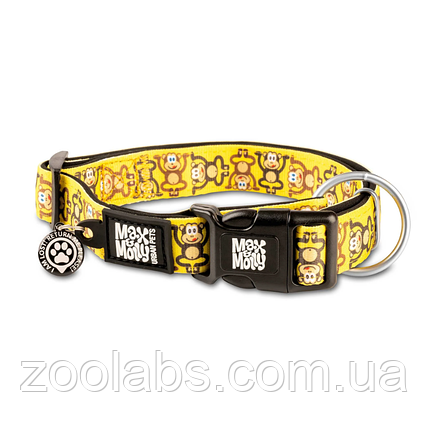 Нашийник для собаки Max & Molly Smart ID Collar Monkey Maniac, фото 1