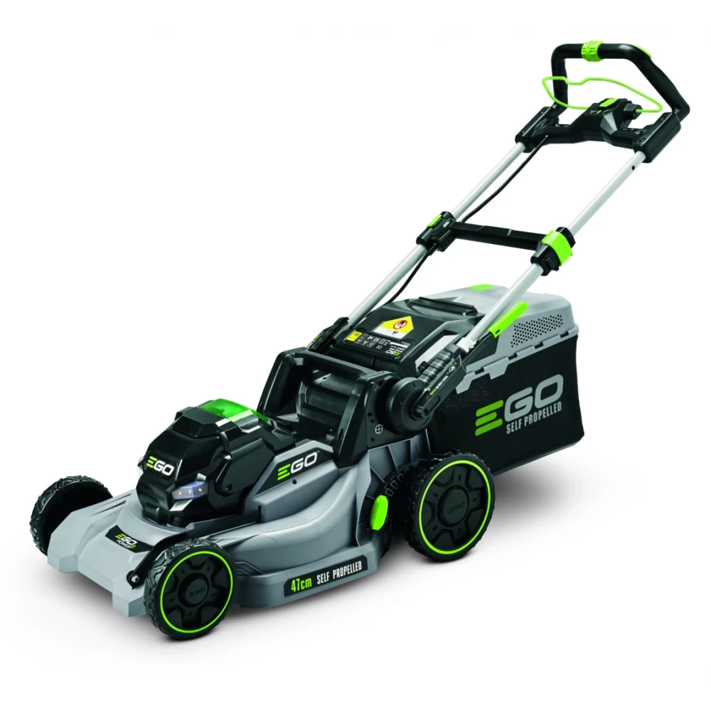 Газонокосарка EGO акум. LM1903E-SP KIT, 56В, ширина зрізу 47см, самохідна, акум. 5А*год + зарядний пристрій, фото 1