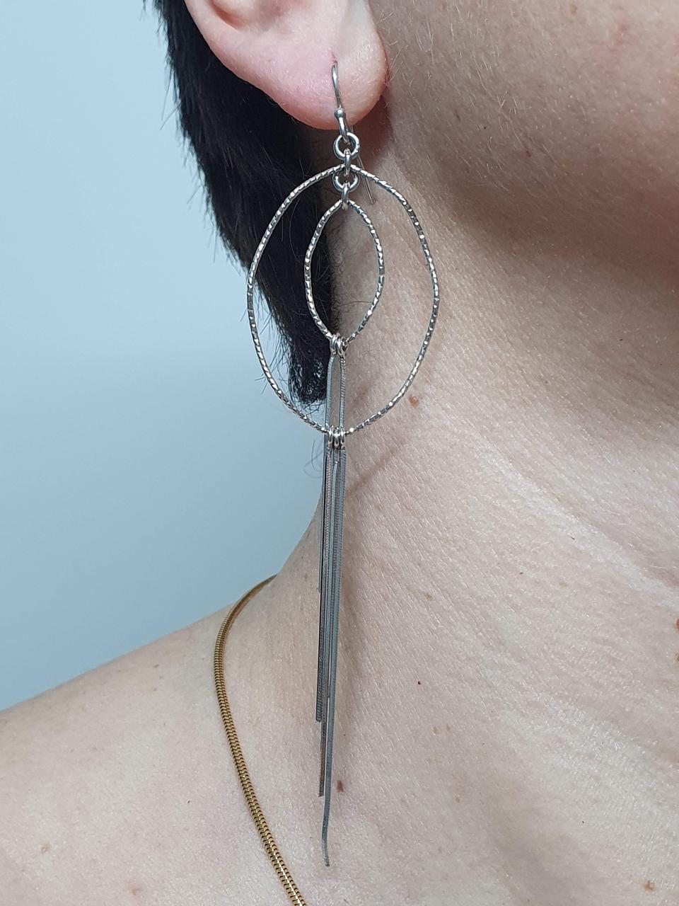 Срібні сережки.   9020637OR