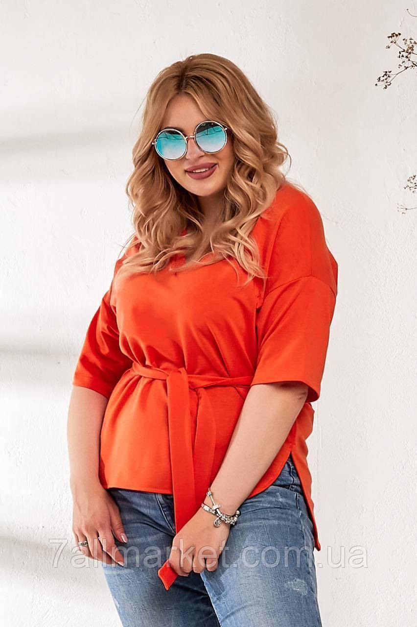 Туніка-кімоно жіноча двонитка (50-64) (4кв) "SALVADOR" недорого від прямого постачальника