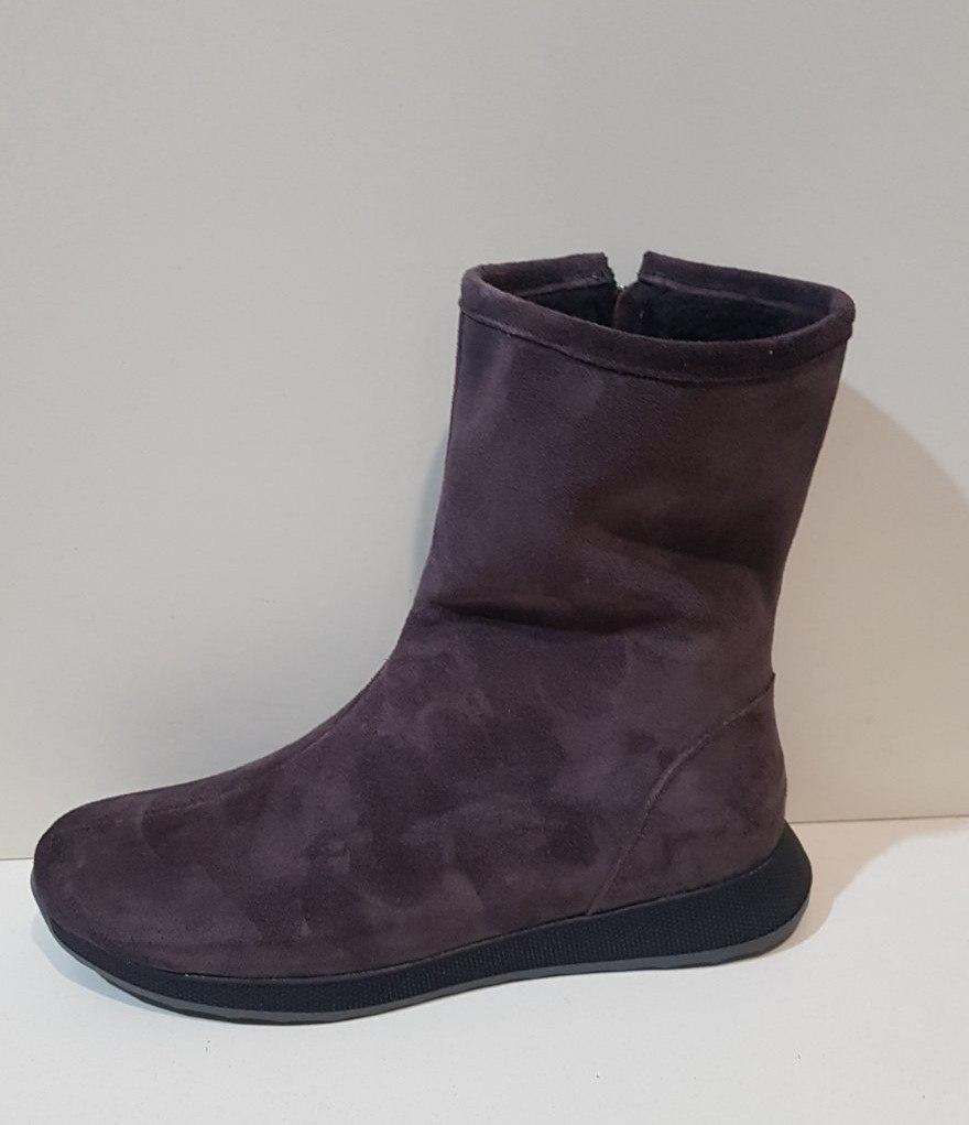STTOPA деми зима. Розміри 40-44. Напівчоботи великих розмірів із натуральної шкіри. 339-4044 Бордові, фото 1