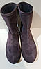 STTOPA деми зима. Розміри 40-44. Напівчоботи великих розмірів із натуральної шкіри. 339-4044 Бордові, фото 4