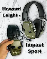 Активні Тактичні Військові Навушники для Зйомки на Шоломі Захисні Howard leight impact sport