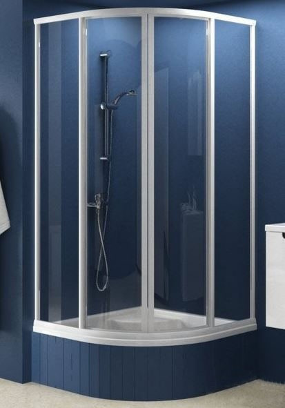 Душевой уголок Ravak Supernova SKCP4-80 Sabina белый/pearl (полистирол) 31144V10011, 795х795х1700 мм