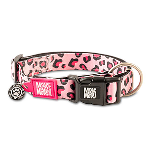 Нашийник для собаки Max & Molly Smart ID Collar Leopard Pink
