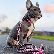 Нашийник для собаки Max & Molly Smart ID Collar Leopard Pink, фото 5