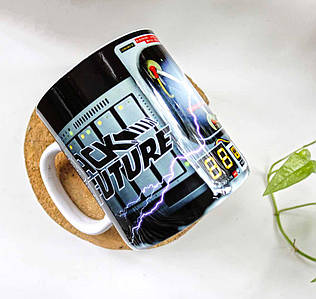 Велика Чашка 870 мл Назад у Майбутнє "88" мл Back to the Future