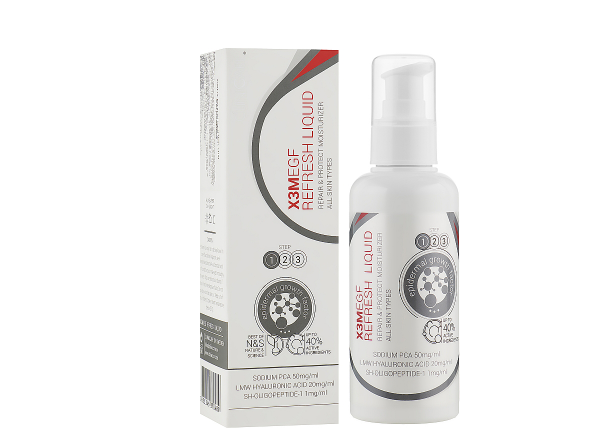 Регенеруючий зволожуючий тонік ClinicCare X3M EGF REFRESH Liquid Moist