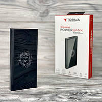 Power bank Torima TRM-1010 10000 mAh, портативное зарядное устройство, беспроводная зарядка