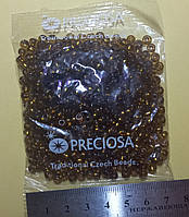 Бісер великий, Колір - коричневий (уп.50 грам)