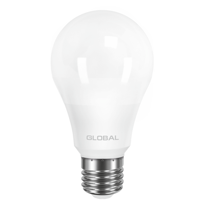 LED лампа GLOBAL A60 10W 220V E27 (яркий свет) - фото 2 - id-p301049102