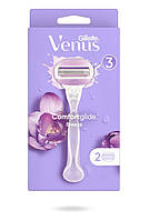 Станок для бритья женский (Бритва) Venus ComfortGlide Breeze с 2 сменными картриджами