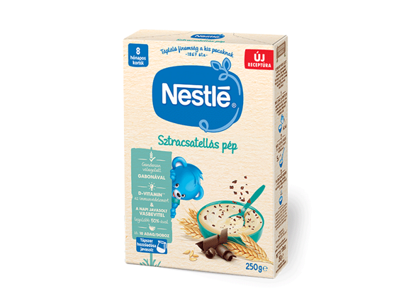 Дитяча каша зі смаком шоколаду Nestlé Strácsatellas