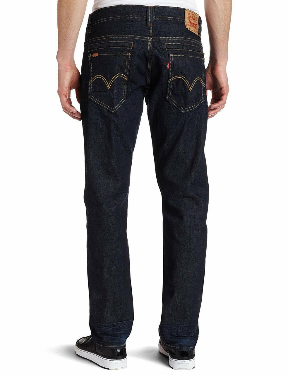 Levis zipper back jeans top