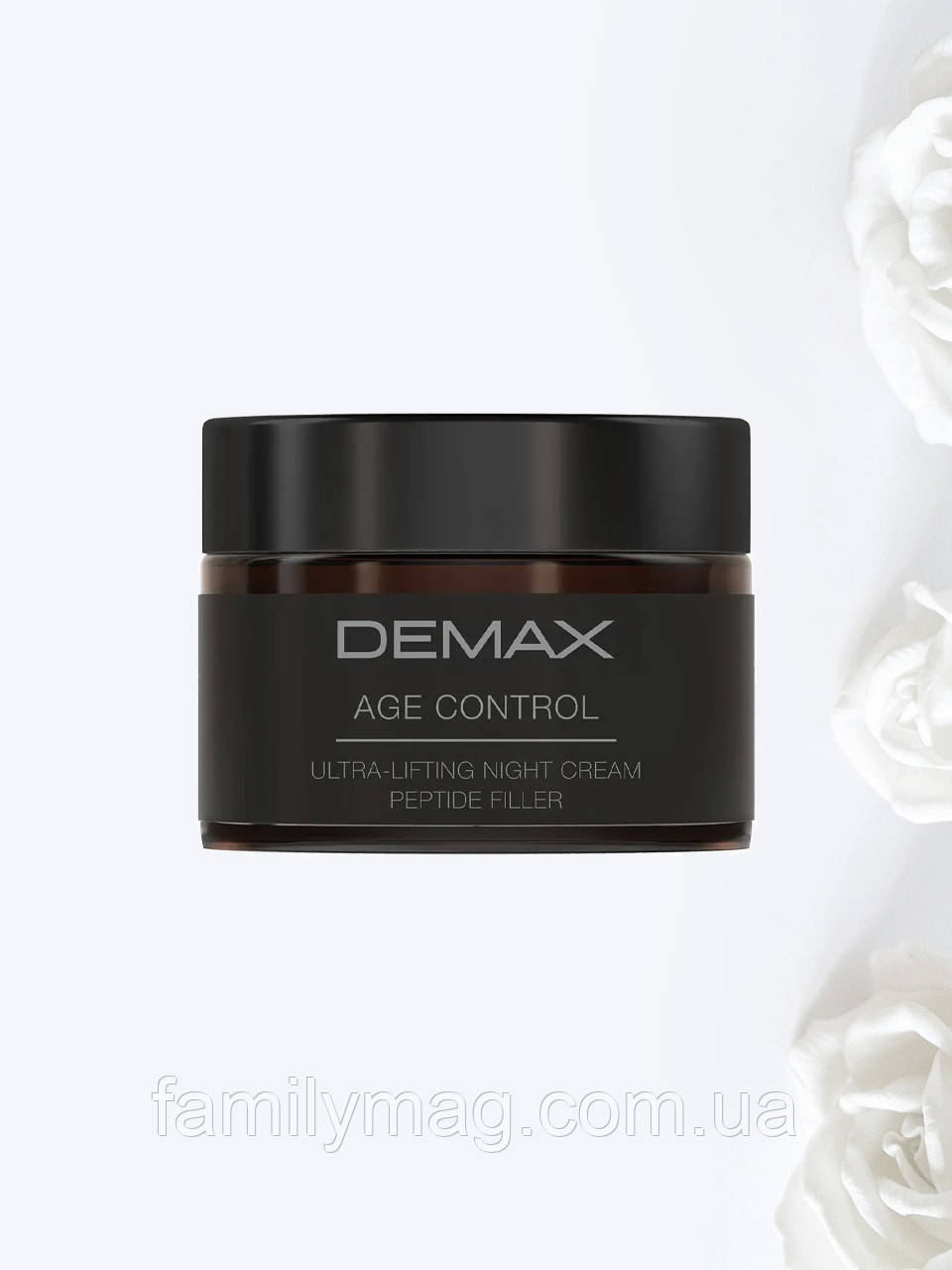 Нічний заповнюючий ліфтинг-крем з пептидами Ultra-Lifting Night Cream Peptide Peptide Filler Demax 50 мл