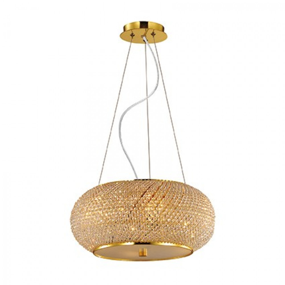 Люстра підвісна Ideal lux Pasha SP6 Oro (82172)