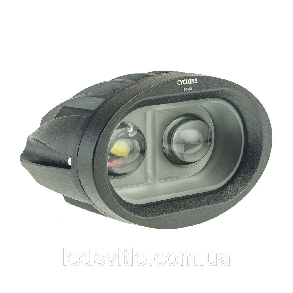 Світлодіодна автомобільна LED Фара CYCLONE WL-G4 40W WHITE+YELLOW SPOT