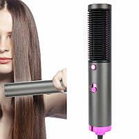 Гребінець фен стайлер для волосся з| Фен браш повітряний стайлер | Повітряна щітка-фен-3107, фото 2