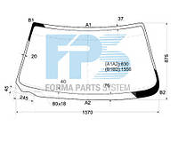 Лобовое стекло Audi A8 1998-2002 D2 (XYG)