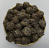 Китайський зелений чай Люй Лун Чжу Перлина Дракона велика 100 г, фото 2