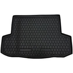 Килимок в багажник гумовий для Chevrolet Aveo 2006-2012 Седан / Шевролет Авео автогум