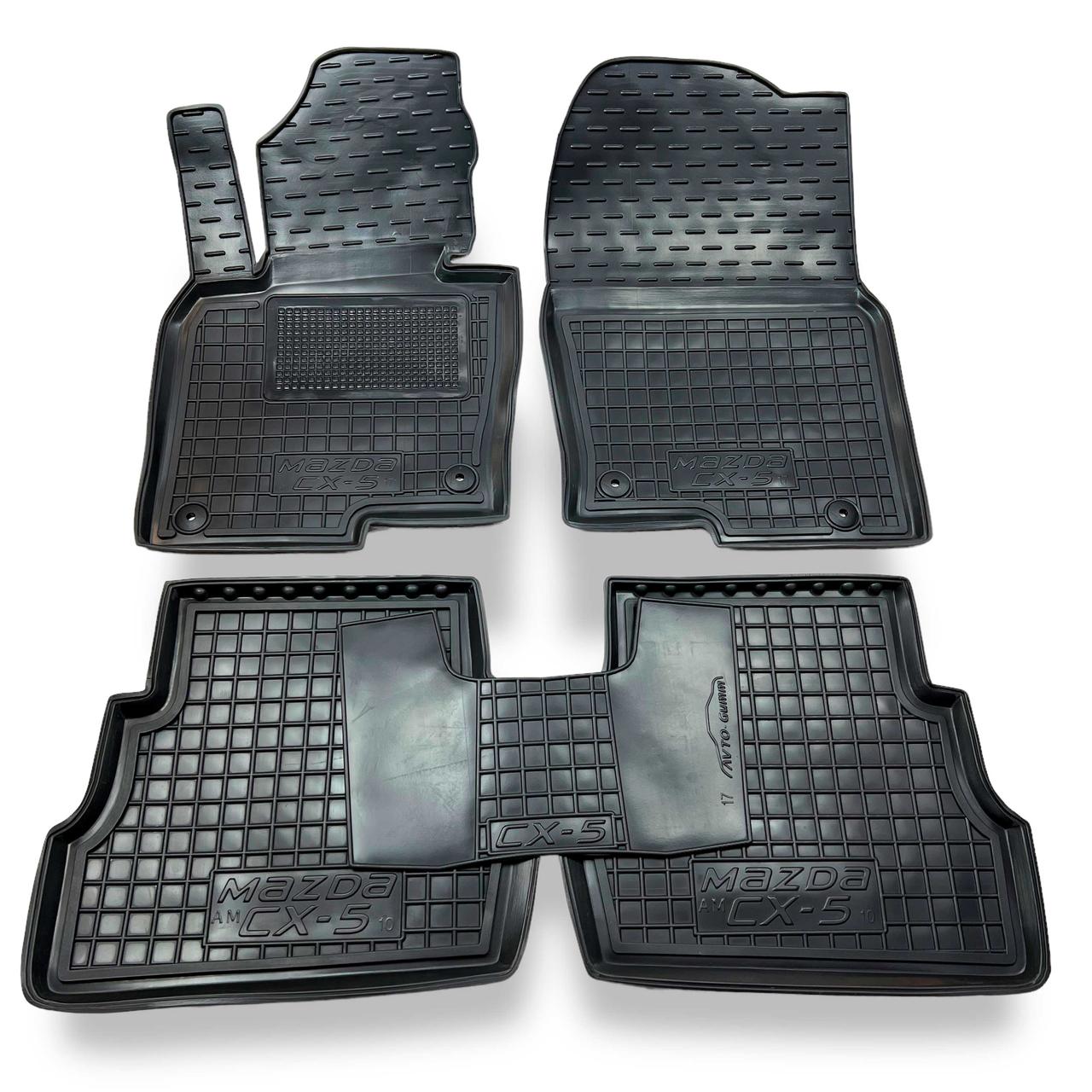 Килимки в салон гумові для Mazda CX-5 2017+/ Мазда ЦеІкс5, фото 1