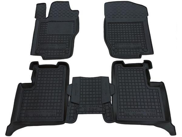Килимки в салон гумові для Mercedes GL-class (X164) 2006-2011 / Мерседес X 164, фото 1