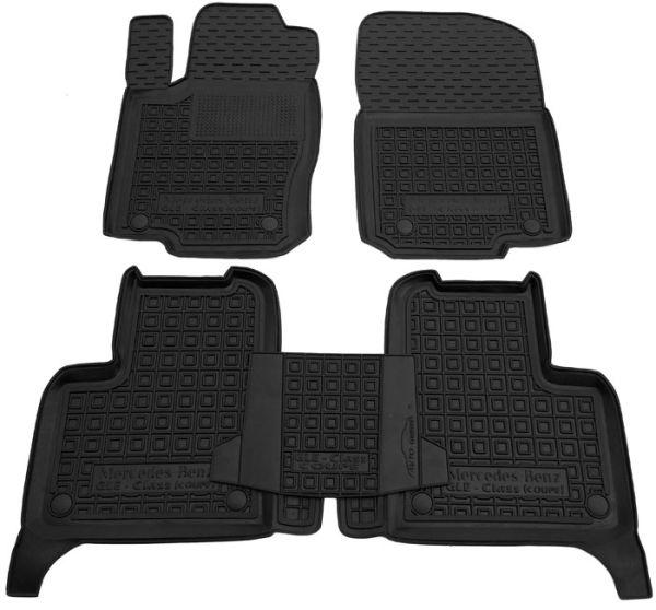 Килимки в салон гумові для Mercedes GLE-class Coupe (C292) 2015+ / Мерседес купе C292, фото 1