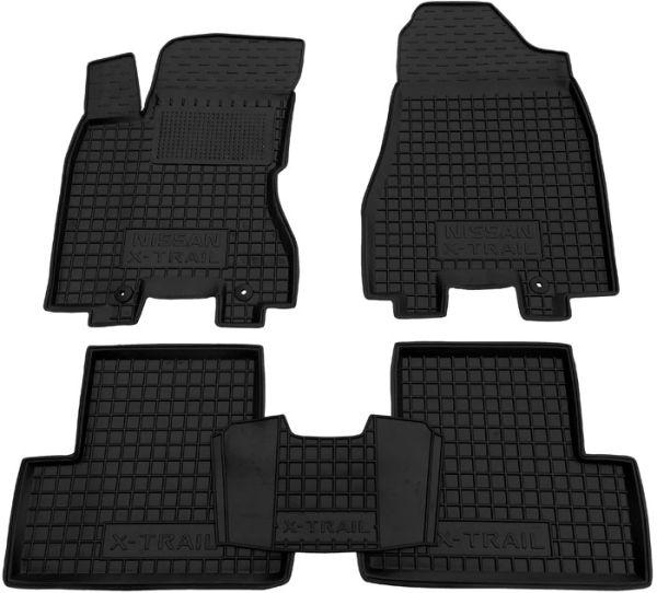 Килимки в салон гумові для Nissan X-Trail (T31) 2007+/Ніссан ікс трейл Т31, фото 1