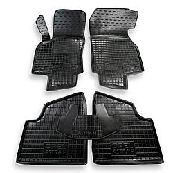 Килимки в салон гумові для Opel Astra H 2004-2009 / Опель Астра