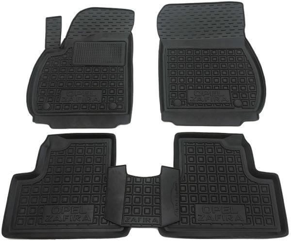Килимки в салон гумові для Opel Zafira C / Опель Зафіра Це 2011+, фото 1