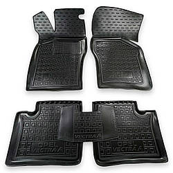 Килимки в салон гумові для Opel Vectra A 1995-1998 / Опель Вектра