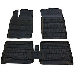 Килимки в салон гумові для Renault Clio 2 1998-2005 / Рено Кліо 2